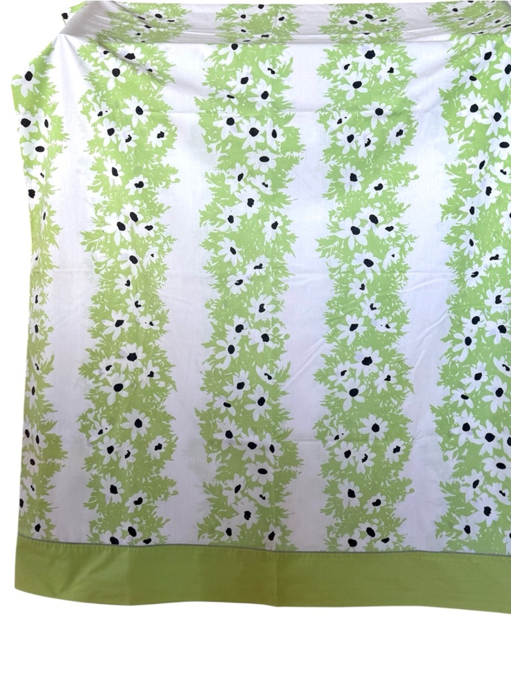 Vintage Full Size Floral Flat Sheet 80”W x 96”L